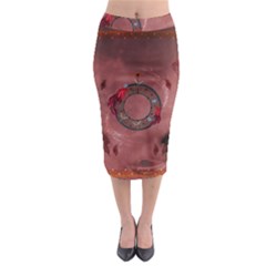 Wonderful Dream Catcher Midi Pencil Skirt by FantasyWorld7