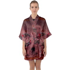 Wonderful Dream Catcher Quarter Sleeve Kimono Robe by FantasyWorld7