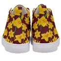 Yellow Daffodils Pattern Kids  Mid-Top Canvas Sneakers View4