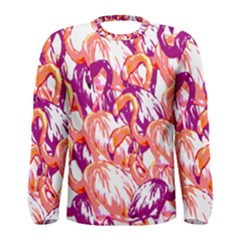 Flamingos Men s Long Sleeve Tee