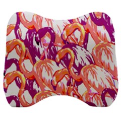 Flamingos Velour Head Support Cushion by StarvingArtisan