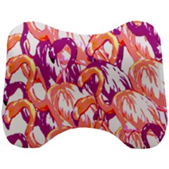 Flamingos Head Support Cushion by StarvingArtisan