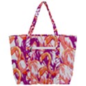 Flamingos Zip Up Canvas Bag View3