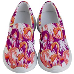 Flamingos Kids  Lightweight Slip Ons by StarvingArtisan