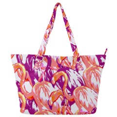 Flamingos Full Print Shoulder Bag by StarvingArtisan