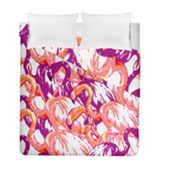 Flamingos Duvet Cover Double Side (full/ Double Size) by StarvingArtisan