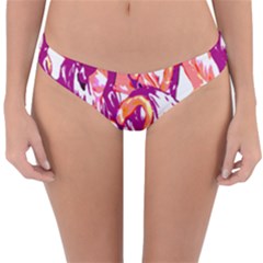 Flamingos Reversible Hipster Bikini Bottoms by StarvingArtisan