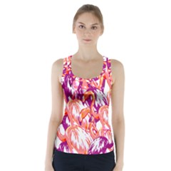 Flamingos Racer Back Sports Top by StarvingArtisan