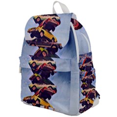 Pretty Colors Cars Top Flap Backpack