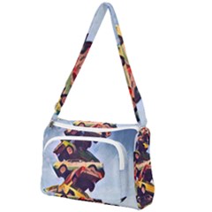 Pretty Colors Cars Front Pocket Crossbody Bag by StarvingArtisan