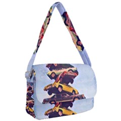 Pretty Colors Cars Courier Bag by StarvingArtisan