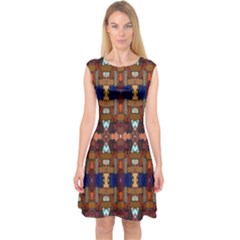 Ml 171 Capsleeve Midi Dress by ArtworkByPatrick