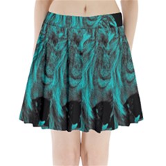 Angry Male Lion Predator Carnivore Pleated Mini Skirt by Sudhe