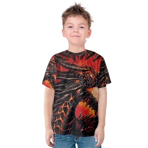 Dragon Kids  Cotton Tee by Sudhe