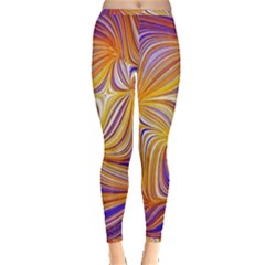 Electric Field Art Lii Inside Out Leggings by okhismakingart