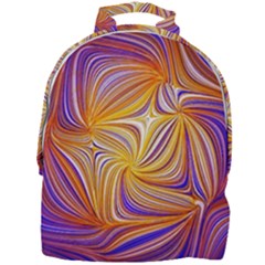 Electric Field Art Lii Mini Full Print Backpack by okhismakingart