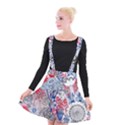 Floral Jungle  Suspender Skater Skirt View1