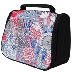 Floral Jungle  Full Print Travel Pouch (big) by okhismakingart