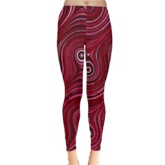 Electric Field Art Xxxviii Leggings  by okhismakingart