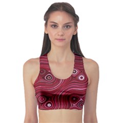 Electric Field Art Xxxviii Sports Bra by okhismakingart