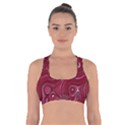 Electric Field Art XXXVIII Cross Back Sports Bra View1