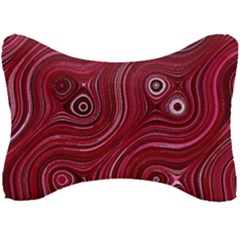 Electric Field Art Xxxviii Seat Head Rest Cushion by okhismakingart