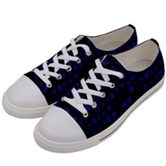 Neon Oriental Characters Print Pattern Women s Low Top Canvas Sneakers by dflcprintsclothing