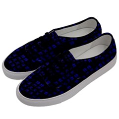 Neon Oriental Characters Print Pattern Men s Classic Low Top Sneakers by dflcprintsclothing