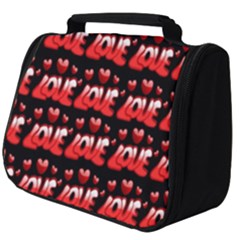 Love 2 Full Print Travel Pouch (big) by ArtworkByPatrick