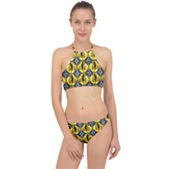 Flappers Racer Front Bikini Set by ArtworkByPatrick