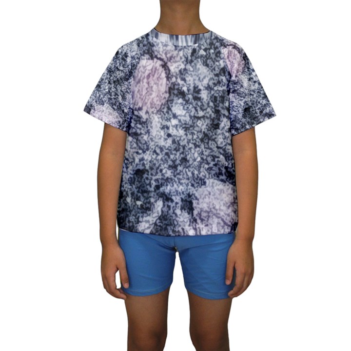 Garden of the Phoenix Granite Kids  Short Sleeve Swimwear