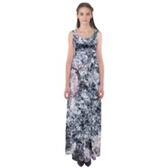 Garden Of The Phoenix Granite Empire Waist Maxi Dress by Riverwoman