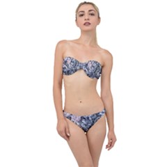 Garden Of The Phoenix Granite Classic Bandeau Bikini Set by Riverwoman