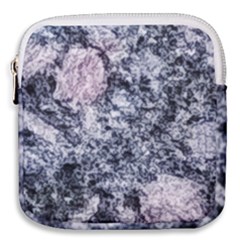 Garden Of The Phoenix Granite Mini Square Pouch by Riverwoman