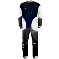 City At Night Onepiece Jumpsuit (men)  by Pakrebo