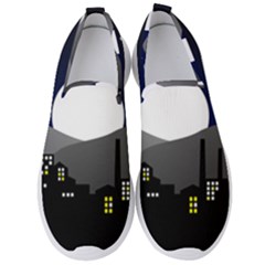 City At Night Men s Slip On Sneakers by Pakrebo