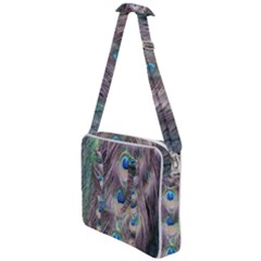 Peacock Bird Pattern Cross Body Office Bag