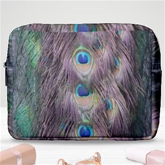 Peacock Bird Pattern Make Up Pouch (large) by Pakrebo