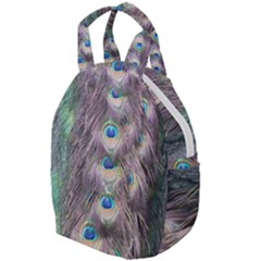 Peacock Bird Pattern Travel Backpacks by Pakrebo