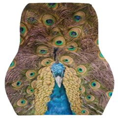 Peacock Feather Peacock Feather Car Seat Back Cushion  by Pakrebo