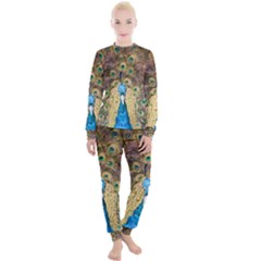 Peacock Feather Peacock Feather Women s Lounge Set by Pakrebo