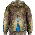 Peacock Feather Peacock Feather Kids  Zipper Hoodie Without Drawstring View2