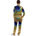 Peacock Feather Colorful Peacock Casual Jacket and Pants Set View2