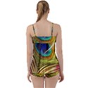 Peacock Feather Colorful Peacock Babydoll Tankini Set View2