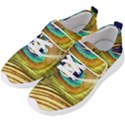 Peacock Feather Colorful Peacock Men s Velcro Strap Shoes View2