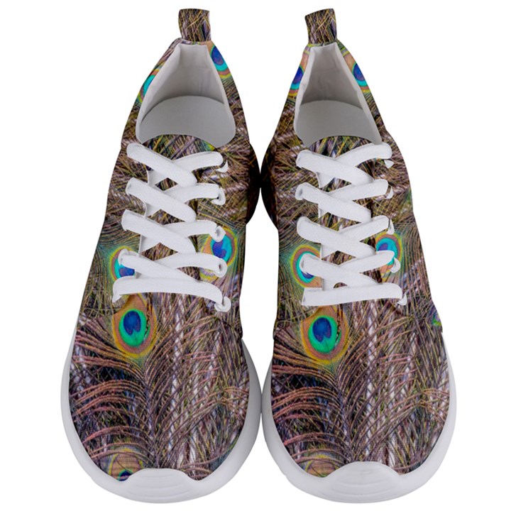 Pen Peacock Wheel Plumage Colorful Men s Lightweight Sports Shoes