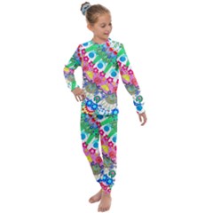 Plant Abstract Kids  Long Sleeve Set  by okhismakingart