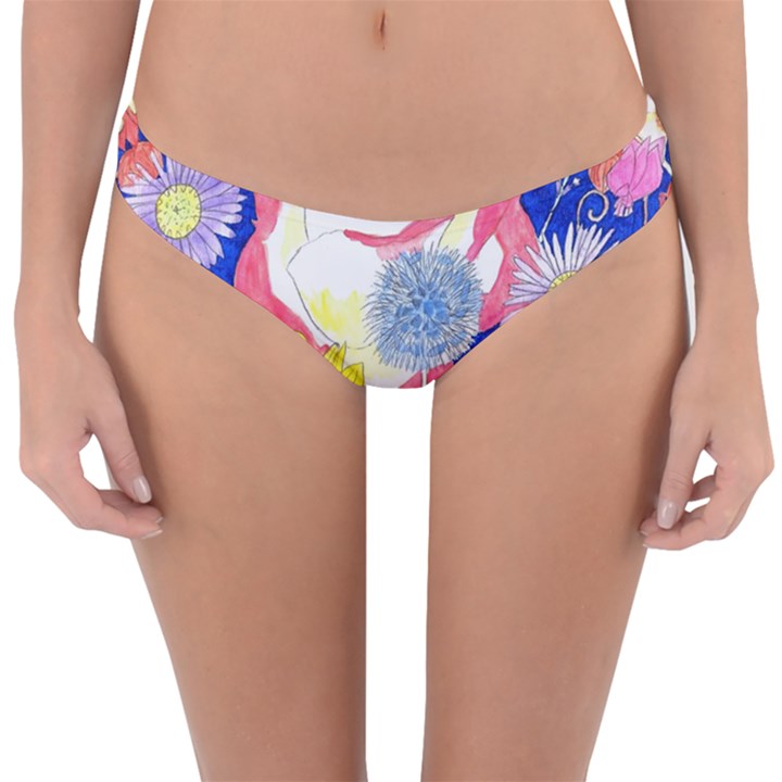 London Flora  Reversible Hipster Bikini Bottoms