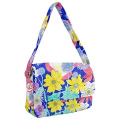 London Flora  Courier Bag by okhismakingart