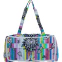 Striped Flower Multi Function Bag View1